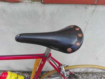 Used Daccordi Custom Campagnolo Record 1995 Road & Gravel, Red — image 11 of 15
