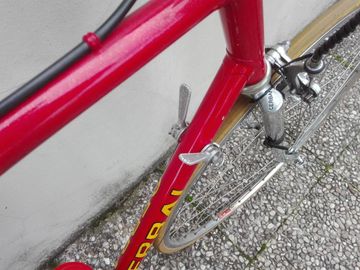 Used Daccordi Custom Campagnolo Record 1995 Road & Gravel, Red — image 15 of 15