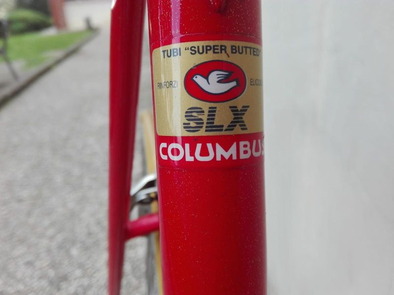 Used Daccordi Custom Campagnolo Record 1995 Road & Gravel, Red — image 13 of 15