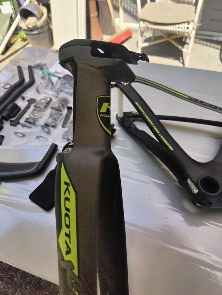 Brugt Kuota Custom Frameset 2020 Road & Gravel — billede 7 af 12