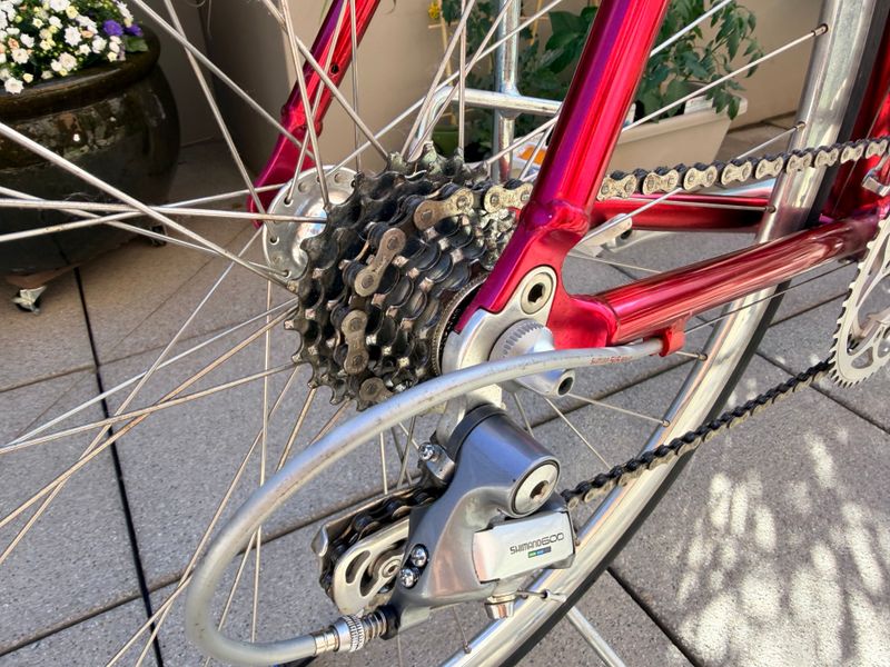 Used Brügelmann Barellia 1997 Road & Gravel, Red — image 4 of 12