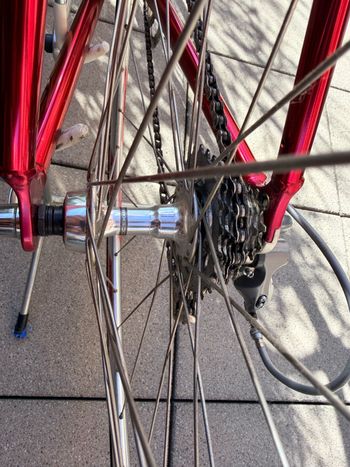 Used Brügelmann Barellia 1997 Road & Gravel, Red — image 5 of 12