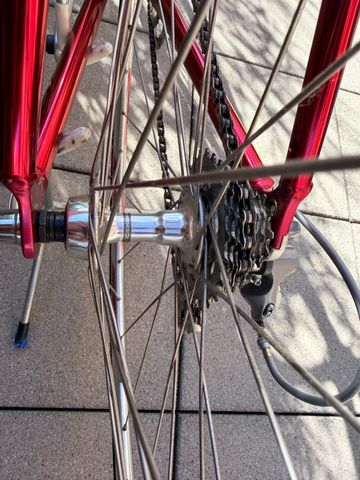 Used Brügelmann Barellia 1997 Road & Gravel, Red — image 5 of 12