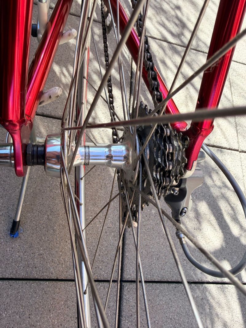 Used Brügelmann Barellia 1997 Road & Gravel, Red — image 5 of 12