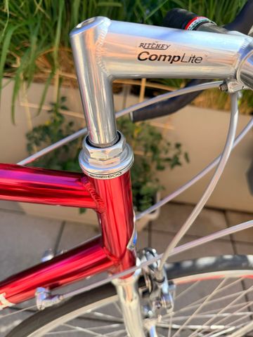 Used Brügelmann Barellia 1997 Road & Gravel, Red — image 11 of 12