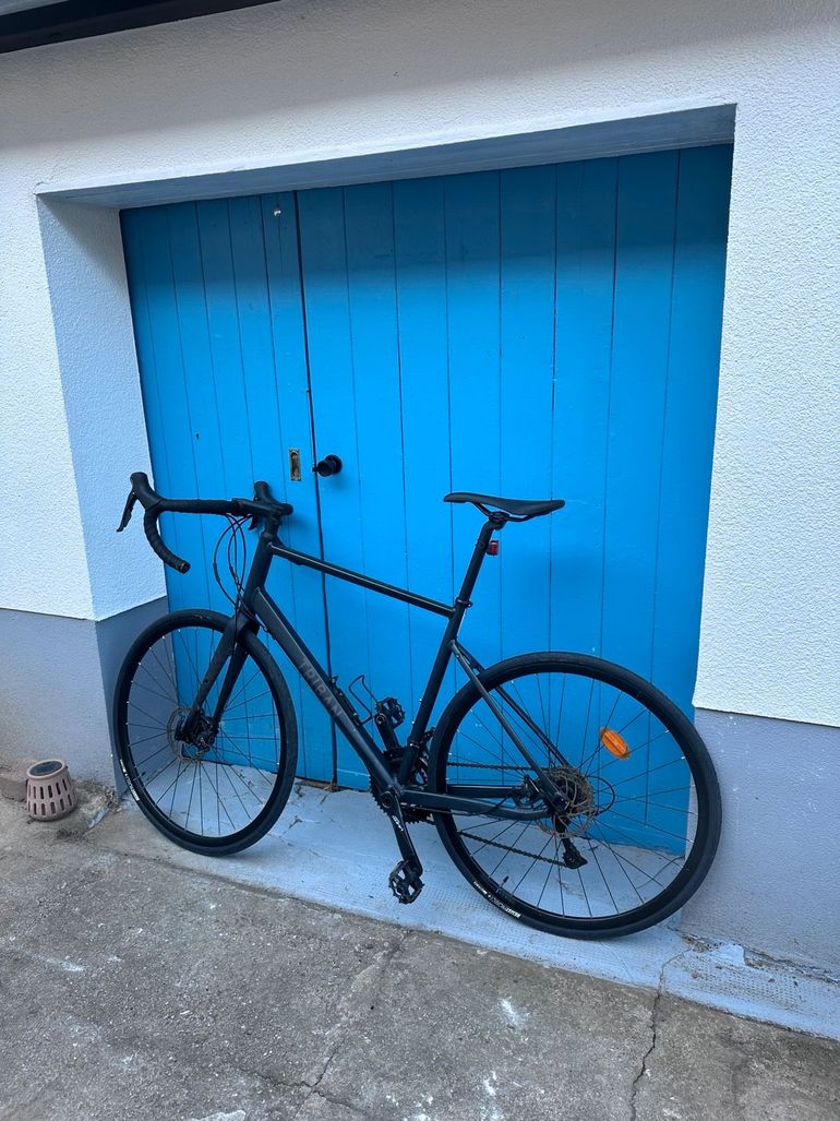 Used Triban RC500 Rennrad 2020 Road & Gravel, Black — image 1 of 7