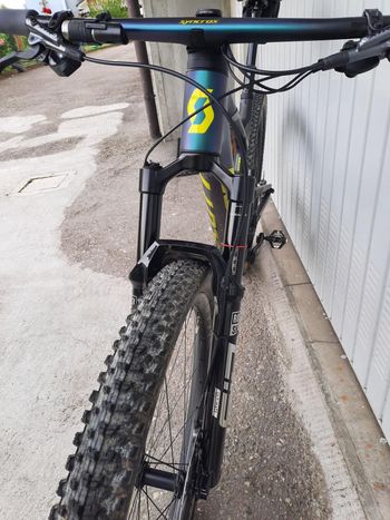 Used Scott Spark RC World Cup AXS 2022 2022 Mountainbike, Green, 29 — image 6 of 7