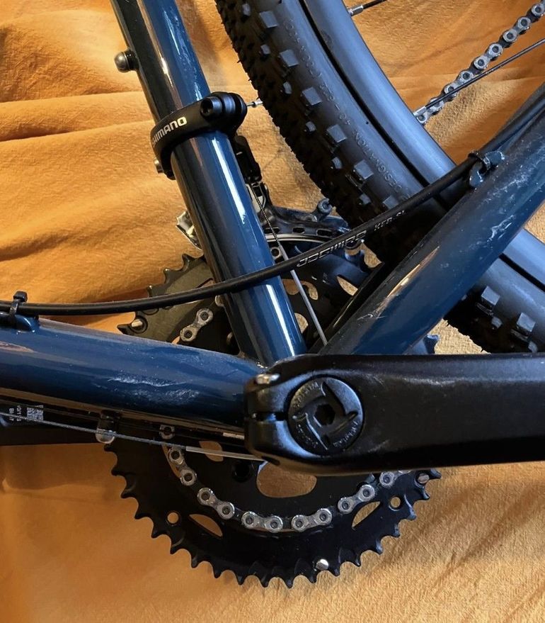 Used Genesis Croix De Fer 20 2024 2024 Road & Gravel, Blue — image 5 of 6