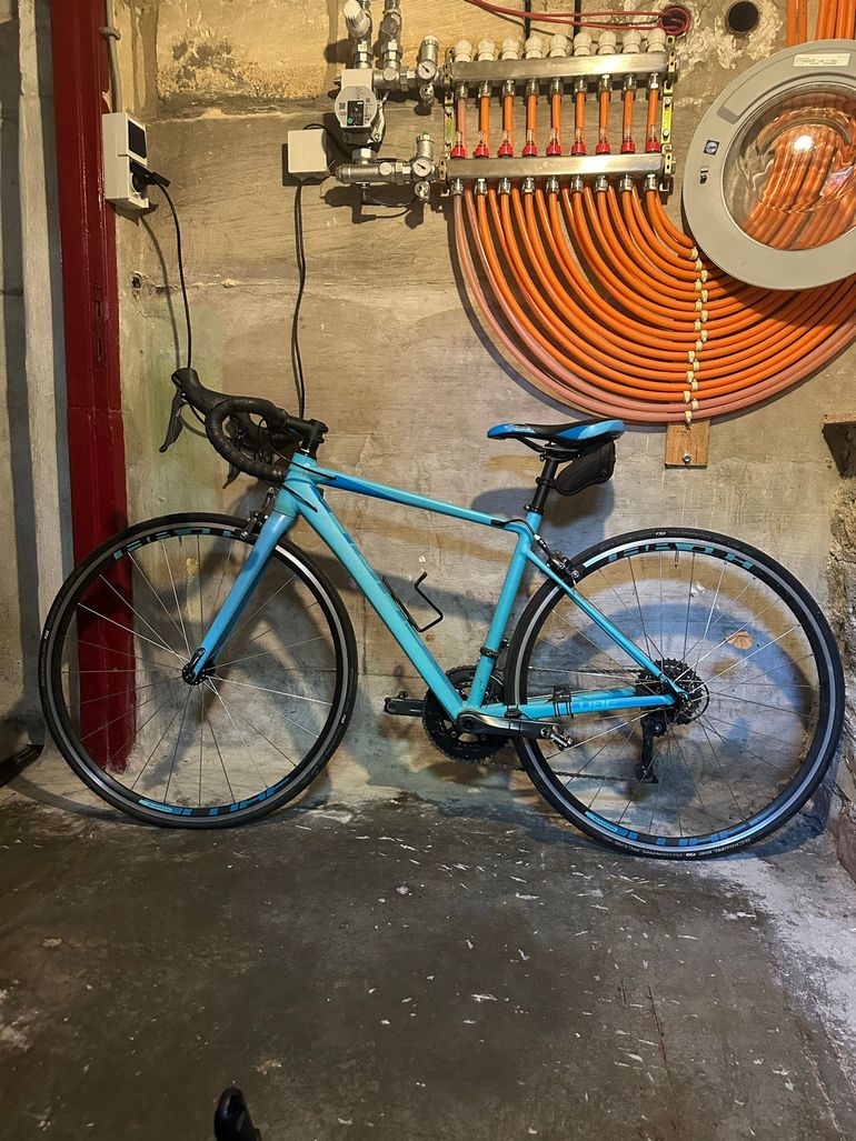 CUBE AXIAL WS 2018 2018 Road & Gravel usato, Blu — immagine 2 di 3