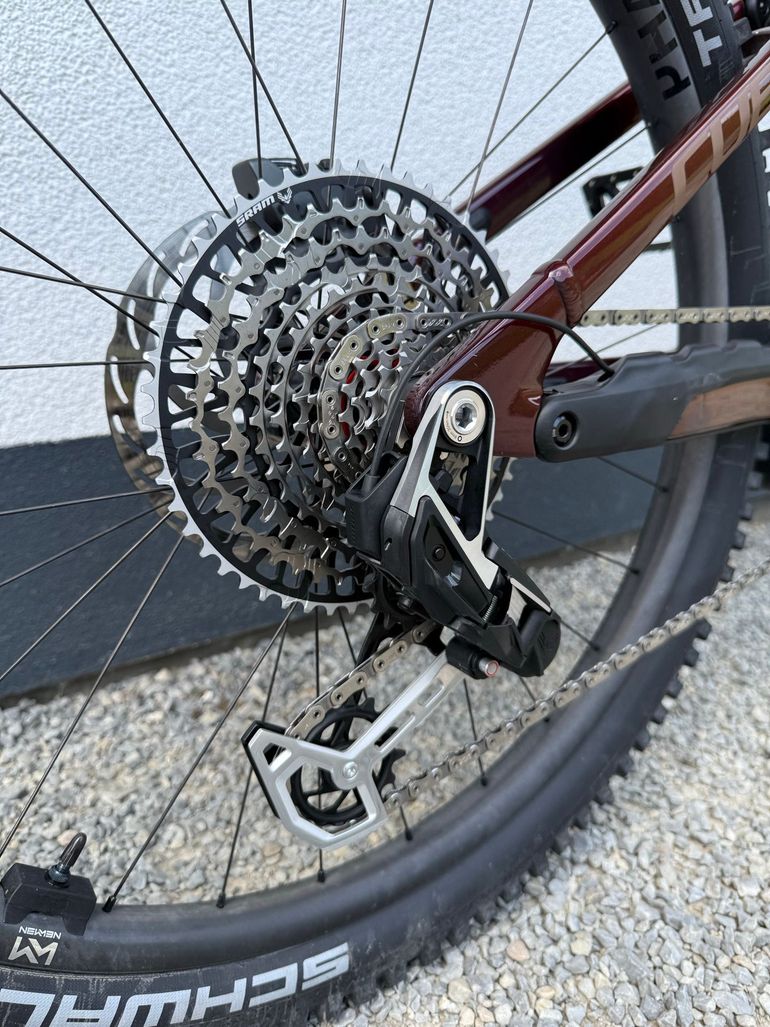 Used CUBE STEREO HYBRID ONE77 HPC, SLT 800 2025 2025 Mountainbike, Red, 29, 27.5 — image 3 of 10