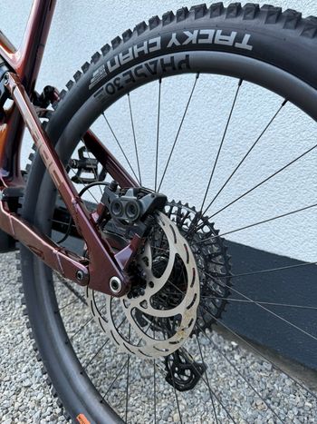 Used CUBE STEREO HYBRID ONE77 HPC, SLT 800 2025 2025 Mountainbike, Red, 29, 27.5 — image 5 of 10