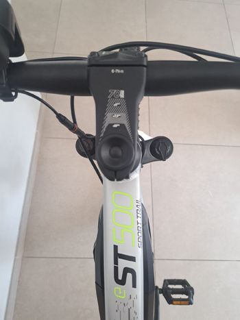 Used ROCKRIDER 27.5 Inch Electric Mountain Bike E-ST 500 2024 2024 Mountainbike, Light Gray, 27.5 — image 3 of 8