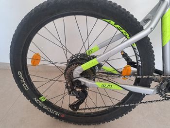 Used ROCKRIDER 27.5 Inch Electric Mountain Bike E-ST 500 2024 2024 Mountainbike, Light Gray, 27.5 — image 8 of 8