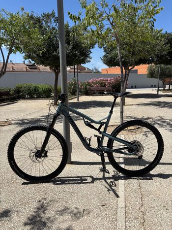 Used ROCKRIDER AM 100 S Full Suspension Mountain Bike - 29" 2020 2020 Mountainbike, Blue — image 2 of 12