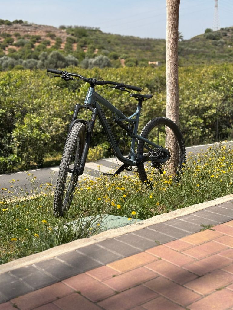 Used ROCKRIDER AM 100 S Full Suspension Mountain Bike - 29" 2020 2020 Mountainbike, Blue — image 12 of 12