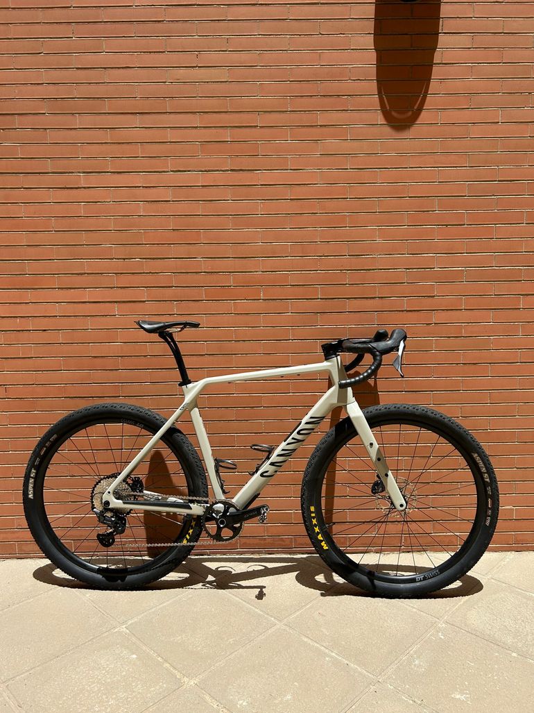 Used Canyon Grizl CF 7 2026 2026 Road & Gravel, Light Gray — image 1 of 8