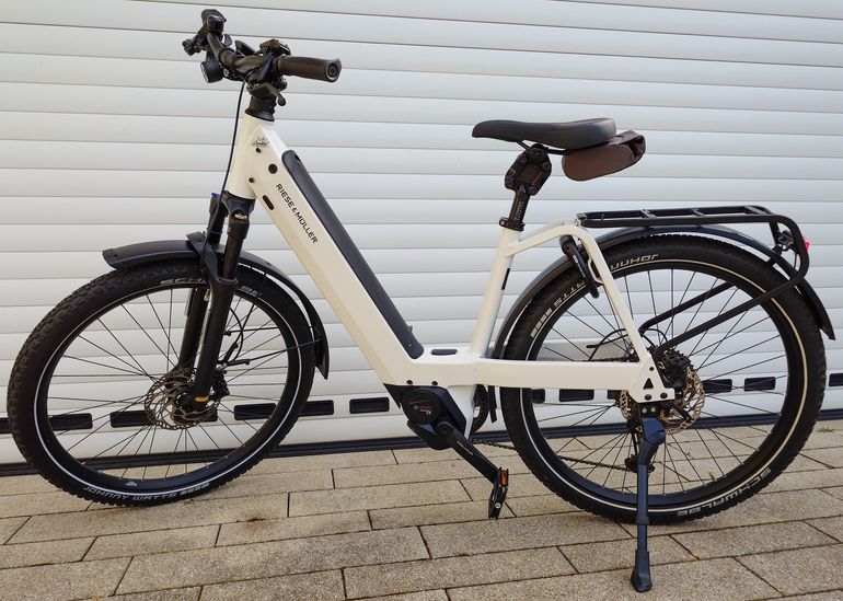 Used Riese & Müller Nevo GT touring HS 2024 2024 Urban, White — image 2 of 11