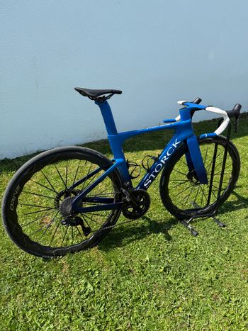 Gebrauchtes Storck Aerfast.5 Team Edition Dura Ace Di2 2x12 2025 2025 Road & Gravel, Blau — Bild 20 von 20