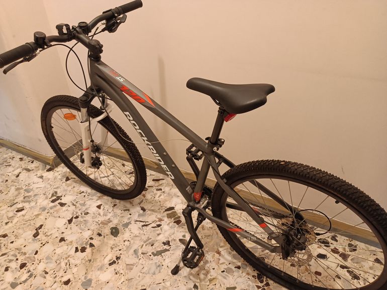 Used ROCKRIDER 27.5 Inch Mountain bike ST 120 Disc 2022 2022 Mountainbike, Light Gray, 27.5 — image 3 of 6