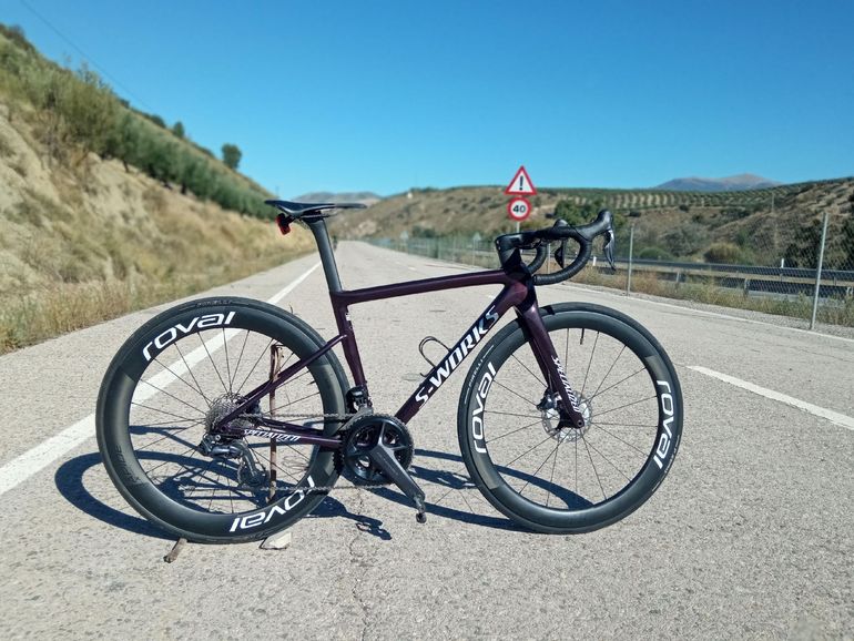 Used Specialized S-Works Tarmac SL8 - Shimano Dura-Ace Di2 2024 2024 Road & Gravel, Red — image 9 of 10