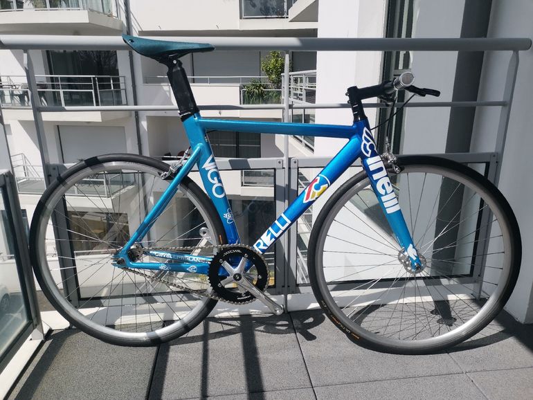 Used Cinelli Custom Single Speed / Fixed Gear 2025 Road & Gravel, Blue — image 1 of 3