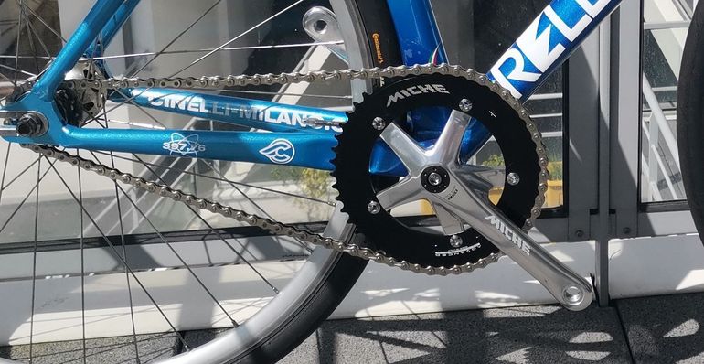Used Cinelli Custom Single Speed / Fixed Gear 2025 Road & Gravel, Blue — image 3 of 3
