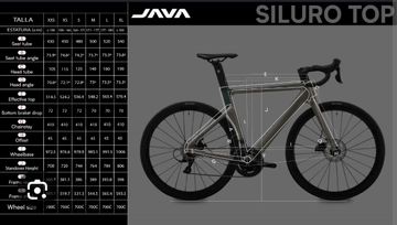 Used Java Custom Shimano 105 2026 Road & Gravel, White — image 5 of 5