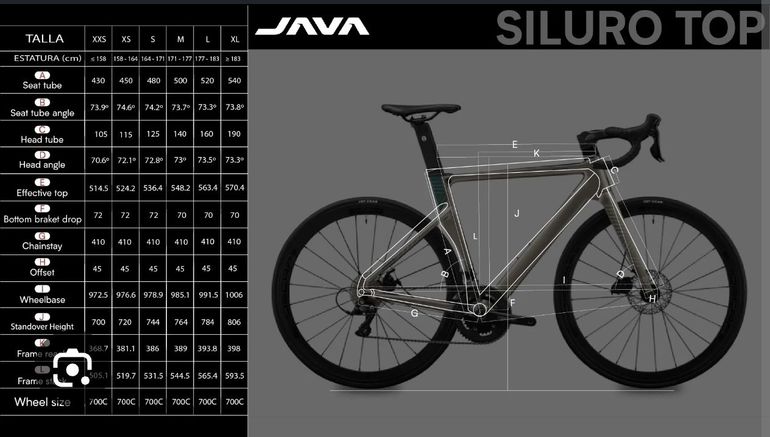 Gebrauchtes Java Custom Shimano 105 2026 Road & Gravel, Weiß — Bild 5 von 5