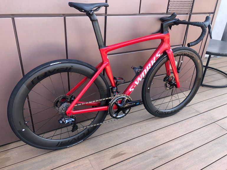 Used Specialized S-Works Tarmac SL7 - Dura Ace Di2 2022 2022 Road & Gravel, Red — image 3 of 8
