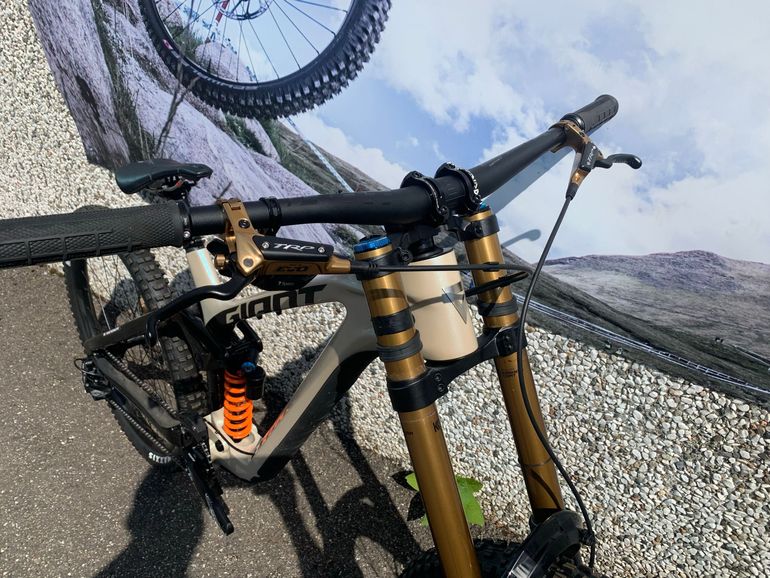 Used Giant Glory Advanced 2024 2024 Mountainbike, White, 29, 27.5 — image 9 of 11