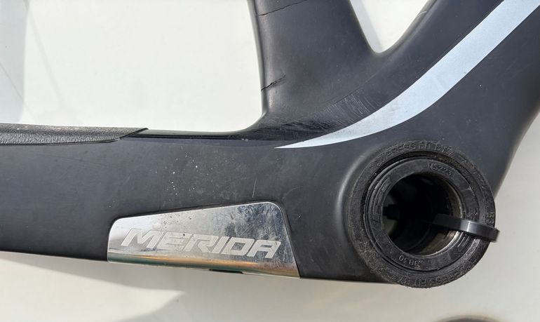 Used Merida Reacto Frameset 2022 Road & Gravel, Black — image 5 of 16