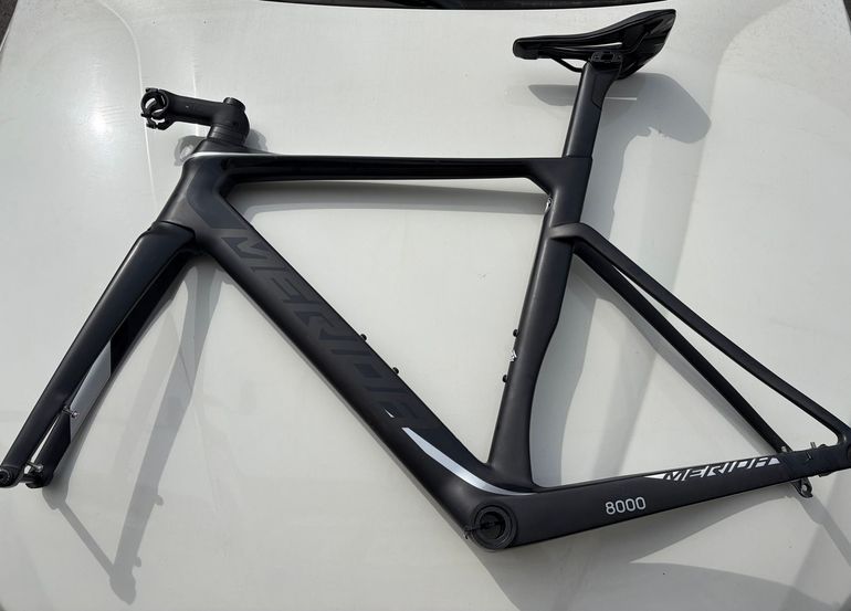 Used Merida Reacto Frameset 2022 Road & Gravel, Black — image 7 of 16