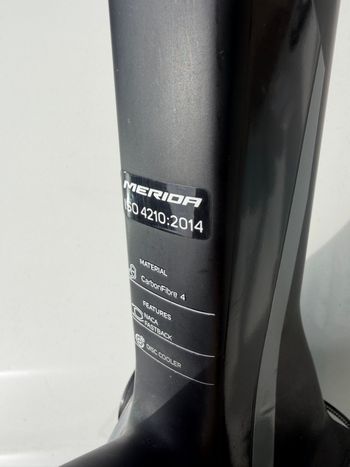 Used Merida Reacto Frameset 2022 Road & Gravel, Black — image 11 of 16
