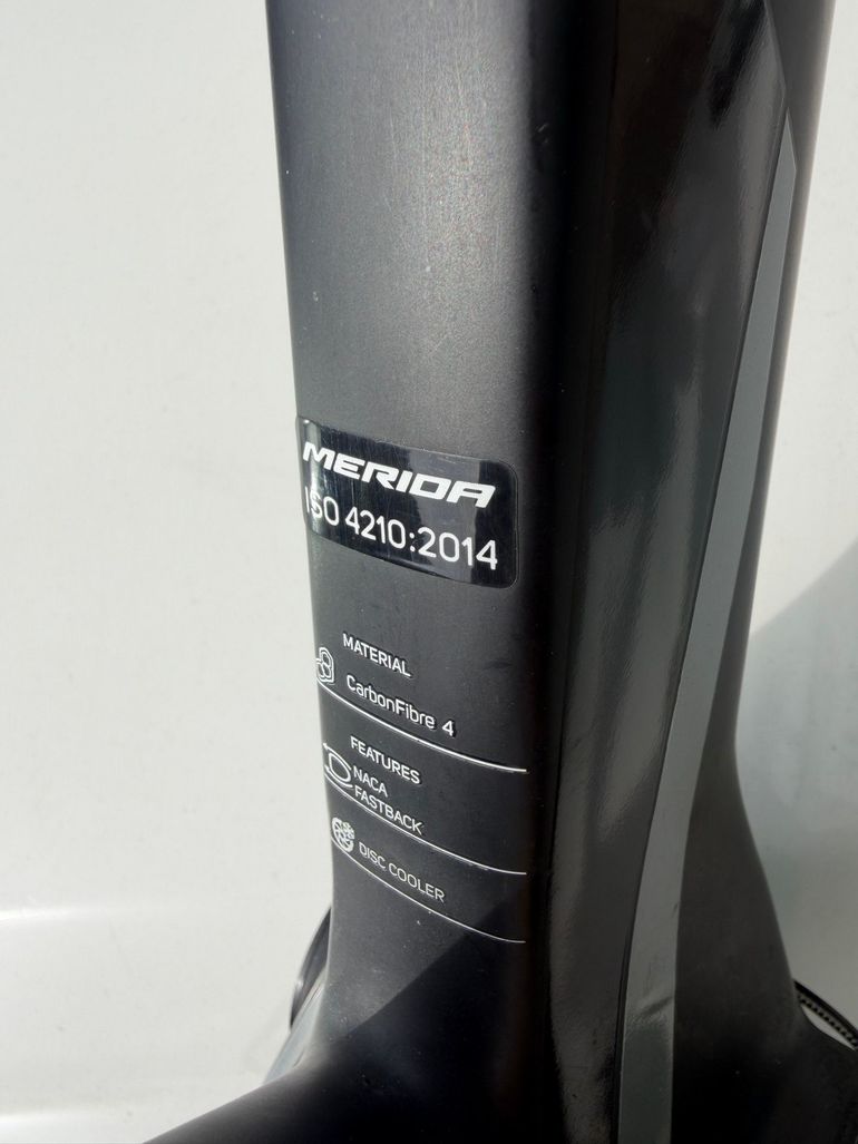 Used Merida Reacto Frameset 2022 Road & Gravel, Black — image 11 of 16