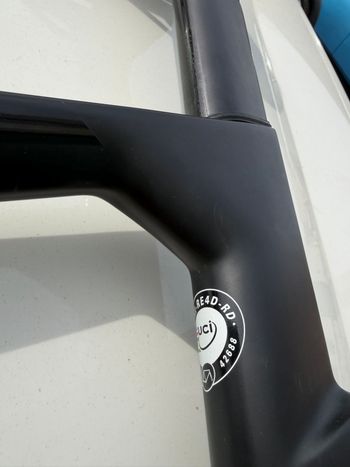Used Merida Reacto Frameset 2022 Road & Gravel, Black — image 9 of 16