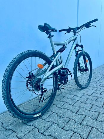 ROCKRIDER 6.3 26" 2018 Mountainbike usato, Grigio chiaro — immagine 3 di 10