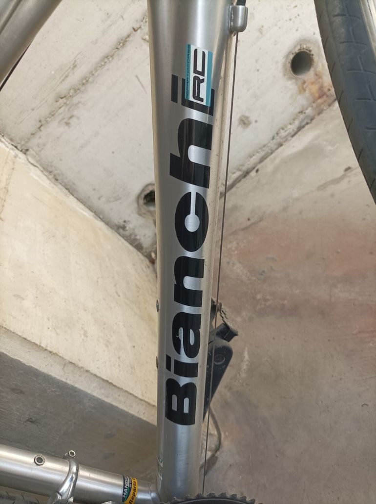 Bianchi Camaleonte RC 7000 2015 Urban usato, Grigio chiaro — immagine 5 di 6