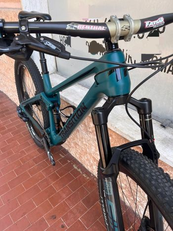 Gebrauchtes Transition Spur SRAM GX Eagle AXS 2023 Mountainbike, Grün — Bild 12 von 14