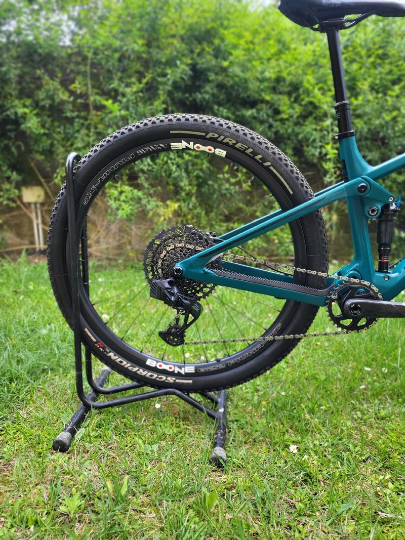 Used Transition Spur SRAM GX Eagle AXS 2023 Mountainbike, Green — image 8 of 14