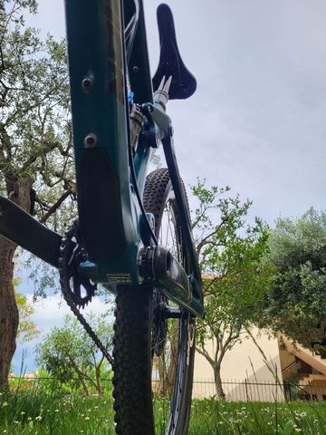 Used Transition Spur SRAM GX Eagle AXS 2023 Mountainbike, Green — image 5 of 14