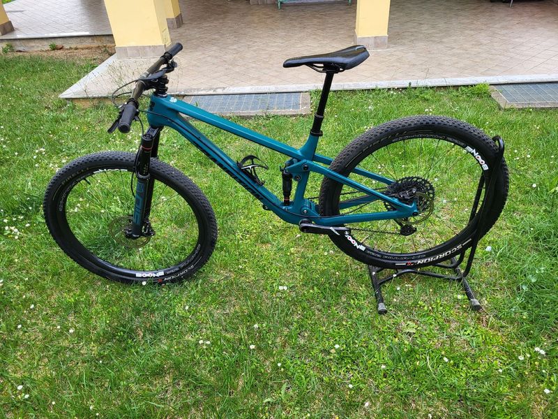 Used Transition Spur SRAM GX Eagle AXS 2023 Mountainbike, Green — image 1 of 14