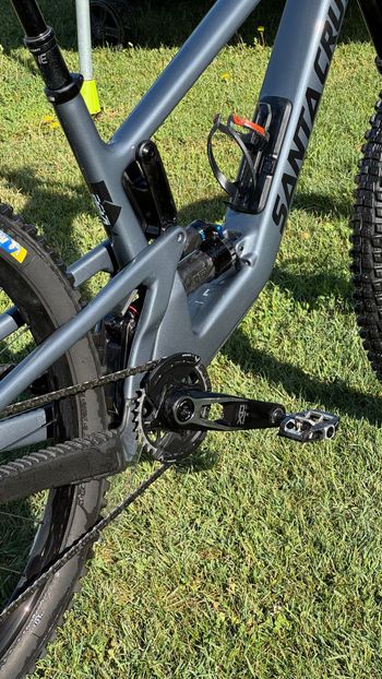 Used Santa Cruz Hightower Sram Eagle Transmission X0 2024 Mountainbike, Light Gray — image 7 of 7