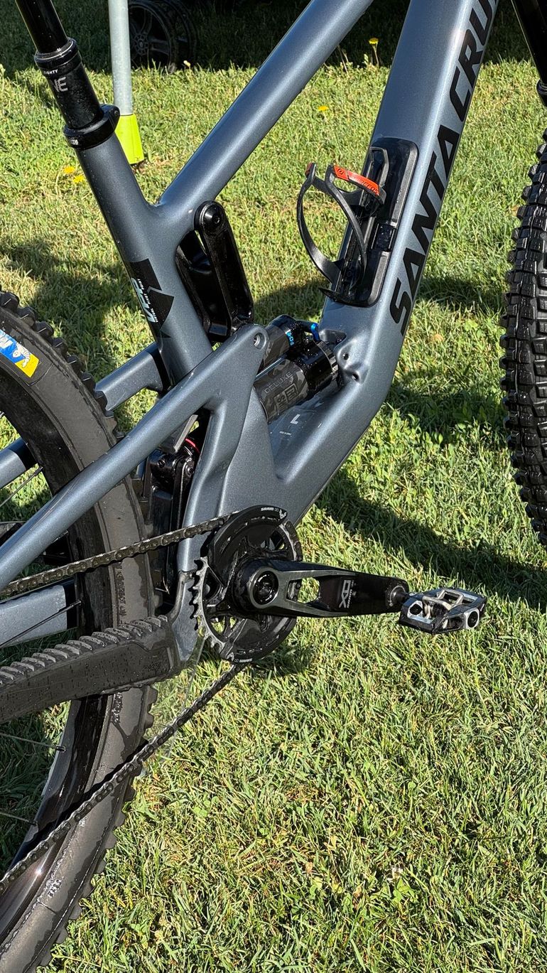 Used Santa Cruz Hightower Sram Eagle Transmission X0 2024 Mountainbike, Light Gray — image 7 of 7
