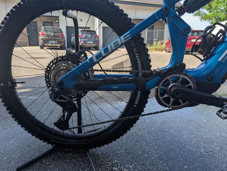 Used CUBE STEREO HYBRID ONE77 HPC, AT 800 2026 2026 Mountainbike, Blue, 29, 27.5 — image 4 of 5