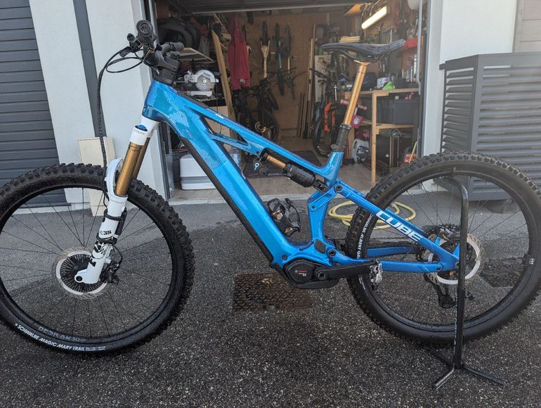 Used CUBE STEREO HYBRID ONE77 HPC, AT 800 2026 2026 Mountainbike, Blue, 29, 27.5 — image 2 of 5