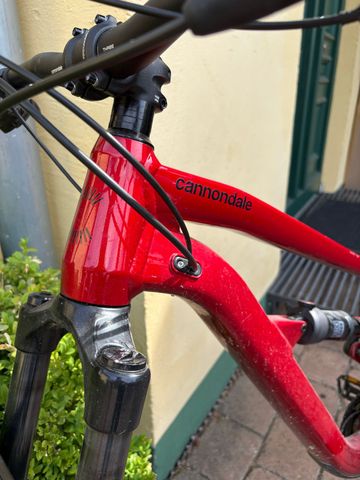 Gebrauchtes Cannondale Habit 4 2024 2024 Mountainbike, Rot, 27.5 — Bild 7 von 16