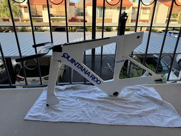 Used Quintana Roo V-PRi Frameset 2025 Road & Gravel, White — image 7 of 10