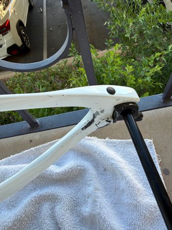 Used Quintana Roo V-PRi Frameset 2025 Road & Gravel, White — image 8 of 10