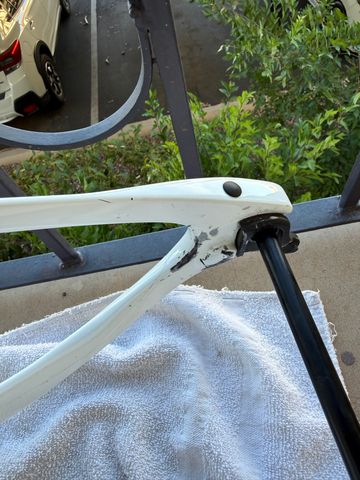 Used Quintana Roo V-PRi Frameset 2025 Road & Gravel, White — image 8 of 10