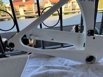 Used Quintana Roo V-PRi Frameset 2025 Road & Gravel, White — image 3 of 10